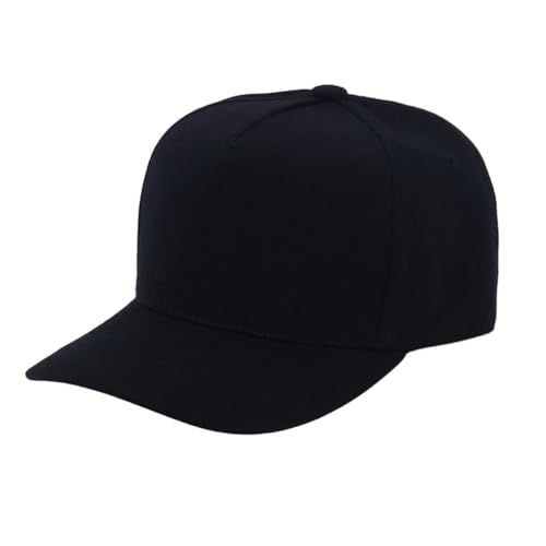 Image of 5-Panel Baseball Cap for Workouts, Hiking, Outdoor Sports, Customizable DIY Design, All-Season Comfort Fit, Adjustable