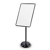 ♥ NO GLARE LENTE Inclued: UV resistencia a la radiación ultravioleta CLORURO DE POLIVINILO lentes de protección cubren los carteles, manteniendo los carteles Borrar para mostrar en contra del mal tiempo y los rayos del sol, y mantenerlos lejos de la suciedad y las huellas dactilares.