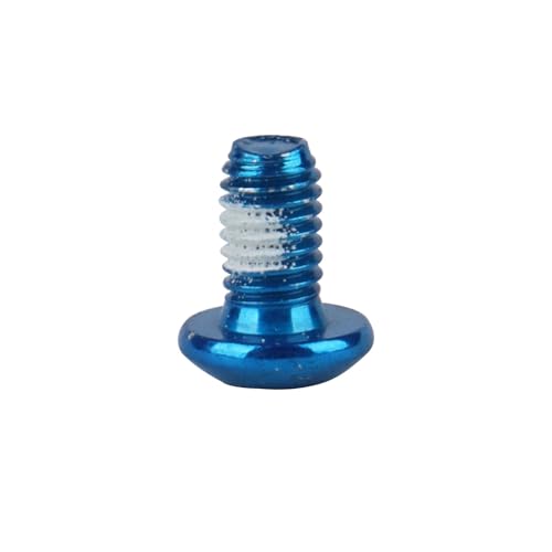 YANRUHFL Stainless Steel Bicycle Rotor Bolts, T25 Torx M5x9mm, Disc Brake Screws, Pack of 12 (Blue) - Thumbnail 6