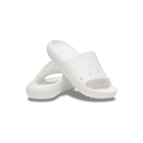 Crocs Klassieke sandalen voor volwassenen, uniseks, Wit, 41/42 EU