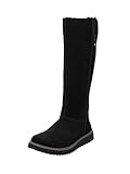 Legero Botas de nieve Gore-tex para mujer Campania con forro cálido, Negro 00., 39 EU