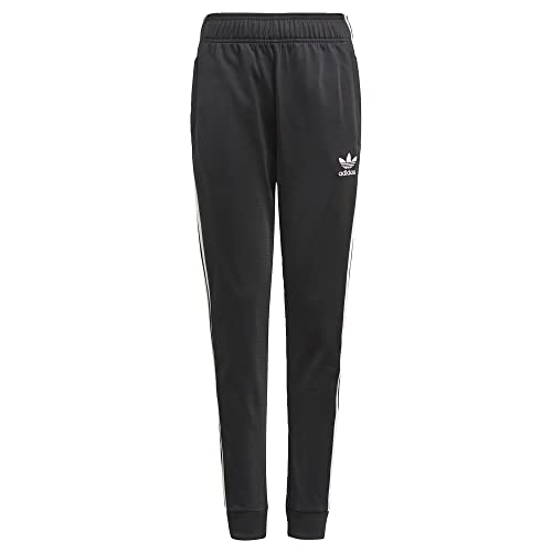 Adidas Originals,Unisex-Youth,Sst Track Pants,Black/White,Medium #TOP6