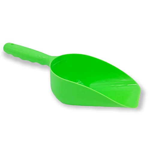 Handy Housewares Colorful BPA-Free Pet Food Scoop - Measures Up To 1 Cup (Green, 1 Pack)