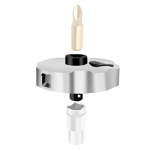 Duroecsain Palm Ratchet | a compatta 6,3 mm | Mini cricchetto a 72 denti per installazioni sanitarie, riparazione di biciclette, elettronica, montaggio progetti artigianali