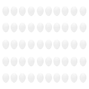 Kunstmatige eieren, nep-eieren 50 stuks nep-vogeleieren Lichtgewicht Gemakkelijk mee te nemen voor het schilderen van…