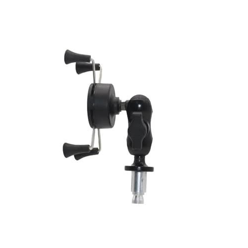 Motorcycle Navigation Mount Für Kawasaki ZZR 1400 ZX-14R ZX600 Für NINJA ZX-6RR Für NINJA 400 250 Motorrad Gabel Vorbau Halter Halterung USB Ladegerät Navigation Halterung Navigation Halterung(Black W