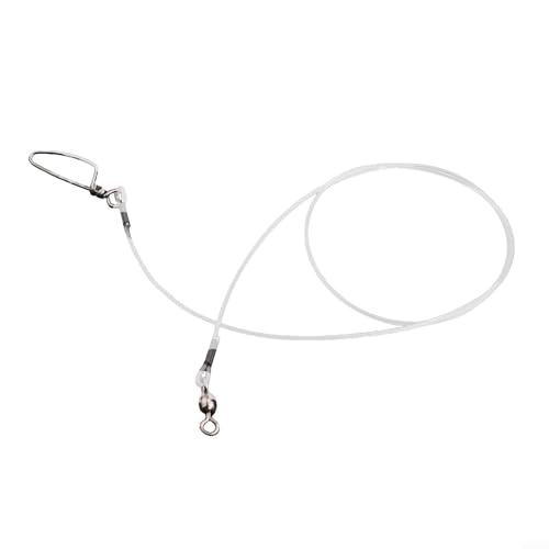 Kit de Líder de Pesca Fluorocarbono 24in-80lb miniatura 2