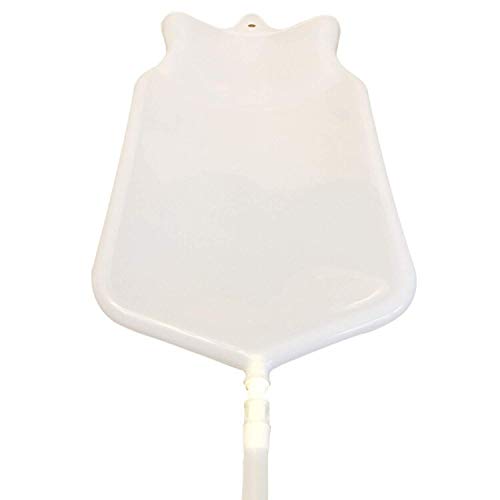 Cor-Vital Enema Bag Kit for Colon Cleansing - Silicone Non-Toxic 2 Quart BPA & Phthalates Free Enema Bag w/Enema Tubes, Pinch Clamp - Coffee Enema Kit & Colon Cleanse Kit w/Discreet Storage Bag Incl