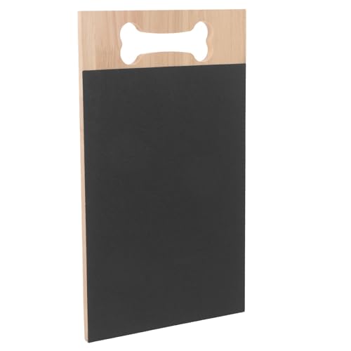 ifundom Holz Hundekratzbrett Krallenpflegebrett Verschleißfest Schwarz Nagelfeile für Hunde...