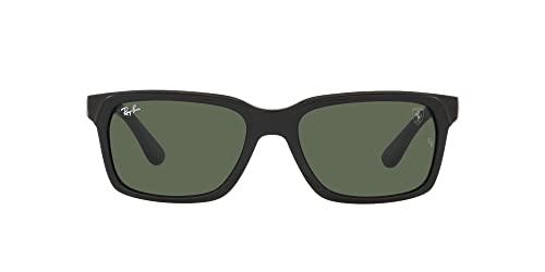 Image of Ray-Ban RB4393m Scuderia Ferrari Collection Rectangular Sunglasses