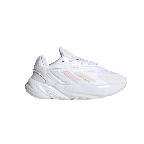 adidas Kids Boys Ozelia Elastic Lace C Slip On Sneakers Shoes Casual - White