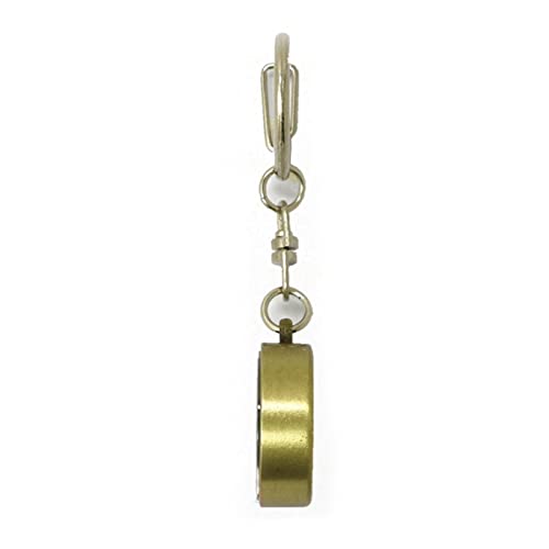 Brújula de bolsillo retro portátil con llavero de zinc miniatura 6
