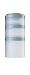 BlenderBottle ProStak Twist n' Lock Storage Jars Expansion 3-Pak with Pill Tray, Clear/Pebble Grey