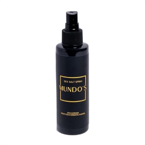MUNDO'S GROOMING Sea Salt Styling Spray for Men, Texturizing Hair Spray with Matte Finish, Adds Volume & Natural Texture, Lightweight & Refreshing, 150ml