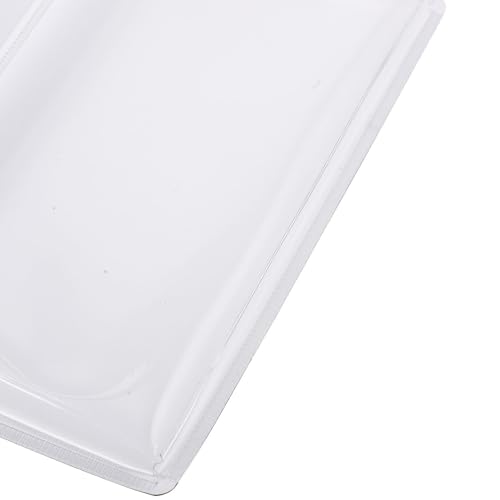 2 Pièces Pochette Magnétique pour Stylo en Pvc Blanc – vue 3