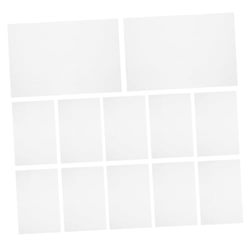 STOBOK 20stücke Transparentfolie Für Druckerpapier Glänzendes Fotopapier Farbiges Druckpapier Feines Fotopapier Zum Drucken Von Fotos Selbstklebende Oberfläche Robustes Material Für Hochz