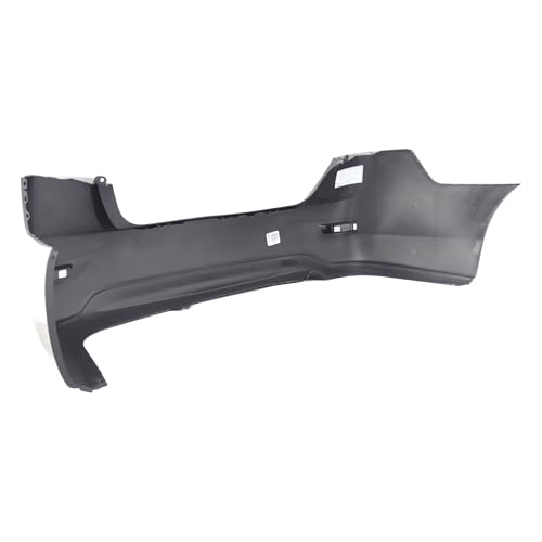 Image of FitParts Compatible with Nissan Sentra 2013-2015 Rear Bumper Cover | Primed, Without Parking Sensor Holes, Sedan, Ready to Paint, OEM 850223SH0J, NI1100292