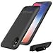 iPhone XS/X/10Battery Case, Ultra-Thin 4000mAh Protective Portable iPhone X Charging case,Rechargeable Wireless Charging Case iPhone X/10(5.8 inch), Support Wired Headphones/Lightning Port-Black