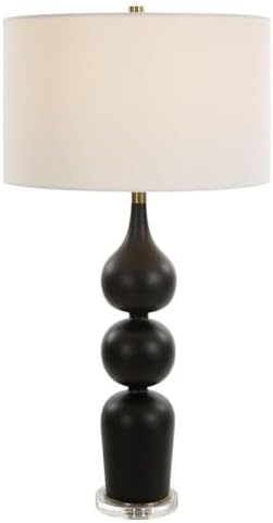 Uttermost Caviar - 1 Light Table Lamp-32.75 Inches Tall and 17 Inches Wide