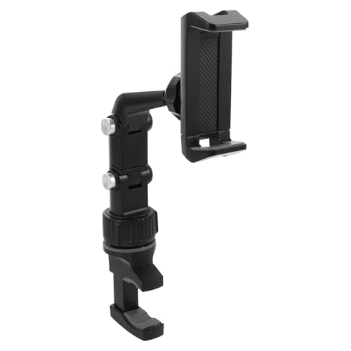 LOLIPPYY ギター用転スマホホルダー 軽量コンパクト設計 ネック厚対応 クランプ付き 楽譜 動画視聴に ギターレッスン ライブ配信用