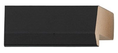 CountryArtHouse Picture Frame Moulding (Wood) 100ft bundle - Contemporary Black Finish - 0.75