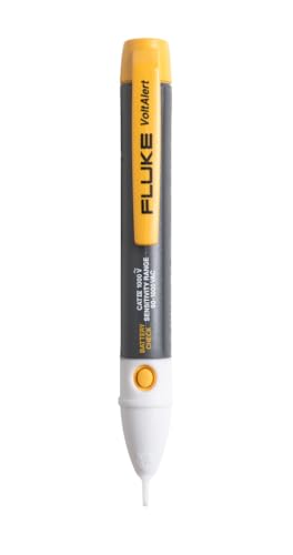 Fluke 1AC II VoltAlert Non-Contact Voltage Tester, Pocket-Sized, 90-1000V AC, Audible Beeper, CAT IV Rating