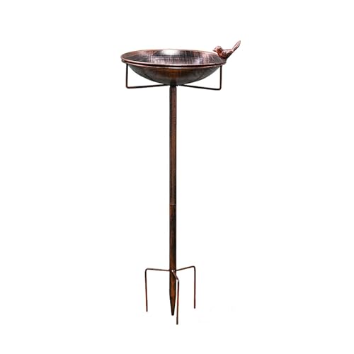 Mangeoire à oiseaux en fer forgé, accessoire décoratif de haute qualité - 7