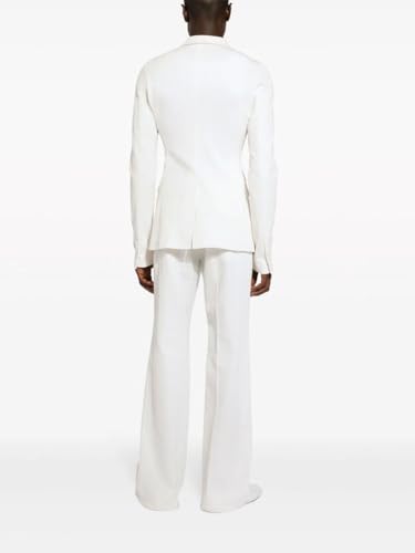 Men's 2 Pieces Suit Casual Notch Lapel Double Breasted Tuxedo Jacket & Pants2