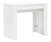 Habitdesign - Mesa de Comedor Consola Extensible, Mesa para Salon recibidor o...