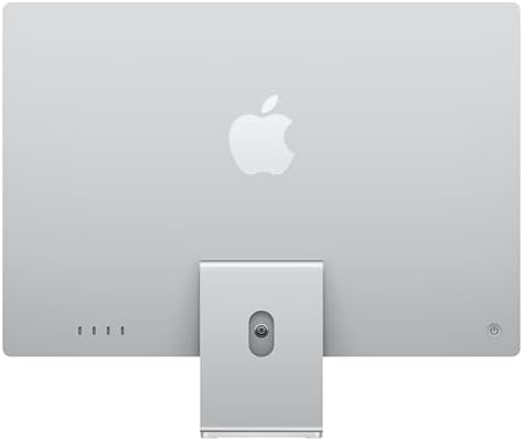Apple 2024 iMac All-in-One Desktop Computer with M4 chip with 10-core CPU and 10-core GPU: Built for Apple Intelligence, 24-inch Retina Display, 24GB Unified Memory, 512GB SSD Storage; Silver - 1