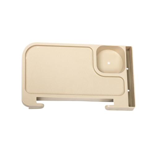 Bandeja para silla, soporte lateral para silla, bandeja de desayuno plegable, muebles tubulares de exterior, estante lateral para silla con soporte para botella de agua, bandeja de almacenamiento para