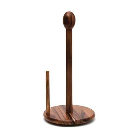 Lipper International Acacia Wood Paper Towel Holder Cover