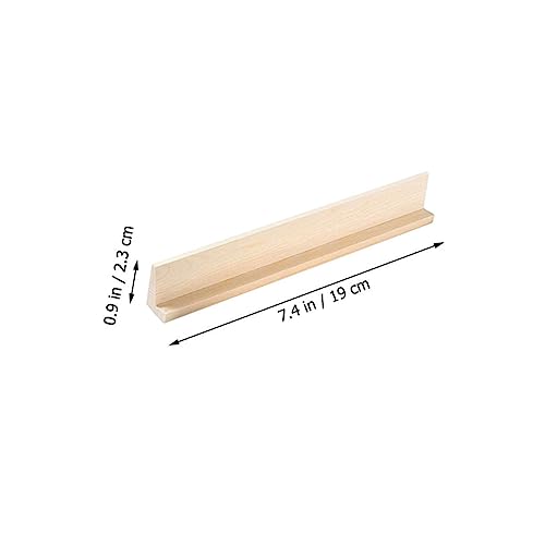 6 piezas soporte de dominó de madera para jugar miniatura 2