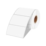 CLASSY 2' x 1' Direct Thermal Labels, Barcode & Return Address, Compatible with Zebra & Rollo Printers (1300 Labels)