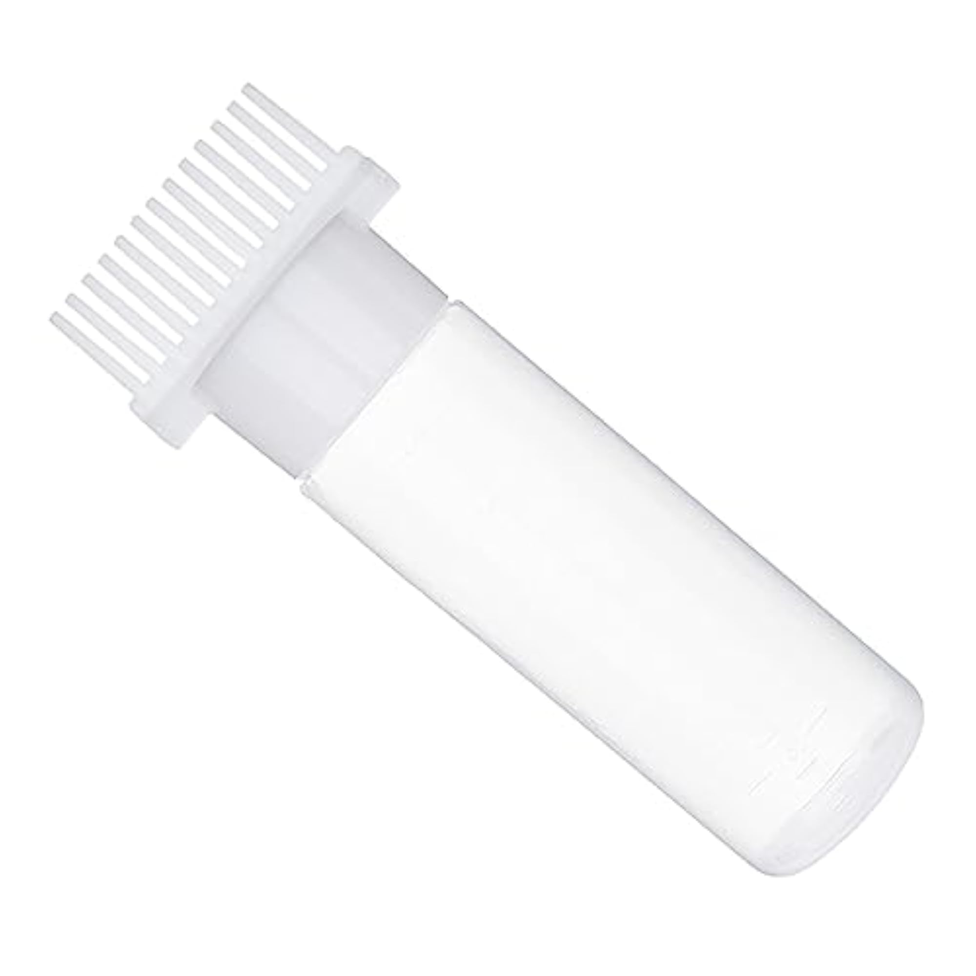 Root Comb Applicator Bottle Perming Tools Hair Dye Bottle Brush for Home DIY White
