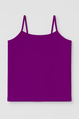 Image of Kurve Girl's Sleeveless Tank Top - Stretch Undershirts Cami Camisole, UV Protective Fabric, Rated UPF 50+ (Made in USA)