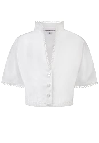 Stockerpoint Susi Blusas, Blanco, 9 años para Niñas