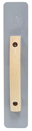 Image of Marshalltown Cast Magnesium Hand Float, 16 Inch x 3-1 /8 Inch, Concrete Float, Concrete Finishing Tool, Provides a Smooth Finish, Wood Handle, Round Handle Style, Assembled in USA, 148RW