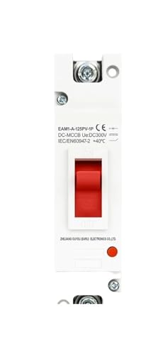 Disjoncteur Solaire 1P 250A MCCB pour éliminer les risques de surcharge photovoltaïque DC