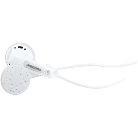 Grundig GH591 DeepBass Stereo Earphones with Both 2.5mm and 3.5mm Gold Plated Jacks and In-Ear Design Cover