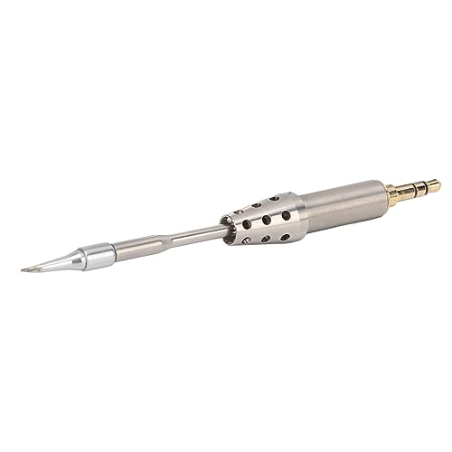 TS80 Soldering Tip Replacement, High Temp Resistant Soldering Head, Electric Solder Accessory, 2 in 1 Design, Safe, Durable with Aluminum Alloy Material, Suitable for TS80 (TS-J02) - Image 5