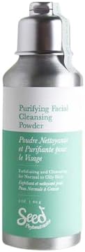 Seed Phytonutrients - Natural Purifying Facial Cleansing Powder | Sustainable, Vegan Clean Beauty (2 oz | 60 g)
