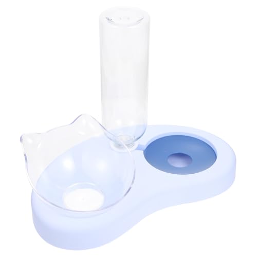 Mikikit Ciotola Automatica Per Gatti Ciotola Elettronica Per Acqua Inclinata Per Cibo Accessori Pratici Per Alimentazione Design Moderno Per Animali Domestici