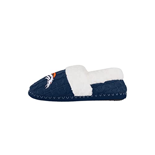 Image of FOCO Womens NFL Team Color Moccasin Slippers