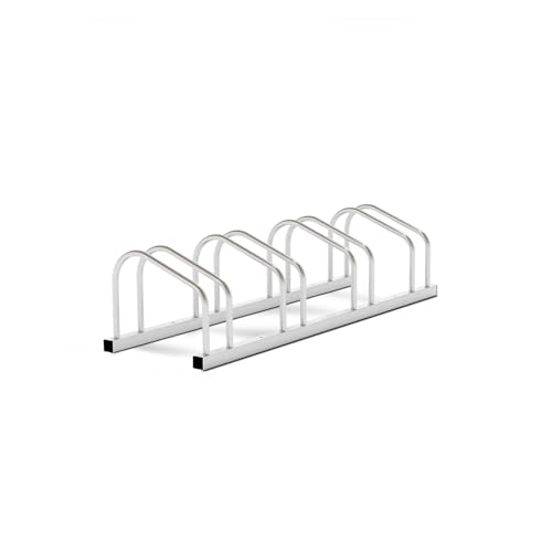 Toboli Fahrradständer für 4 Fahrräder 105x32x26cm aus verzinktem Stahl...