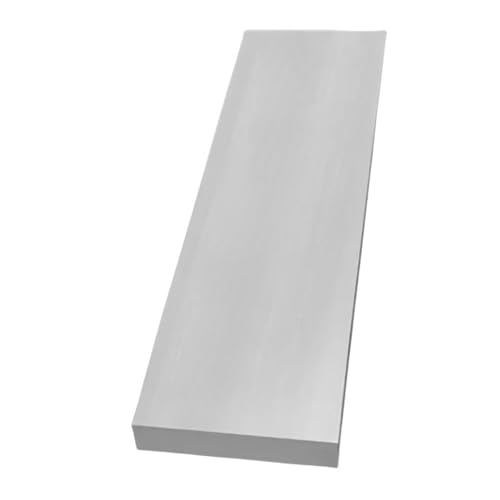 Barra plana de aluminio macizo, longitud 100/300/500 mm, espesor 3-8 mm, lámina de aleación de aluminio 6061, 1 pieza(100X5X50MM)