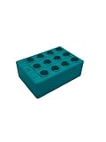 Designz3D 510 Cartridge and Pen Holder - 3 Column (Dark Green)