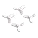 BETAFPV Gemfan 16pcs 31mm 3-Blade Propellers with 1.0 mm Shaft Hole Micro Whoop Drone Propellers for Tiny Whoop FPV Racing Whoop like Meteor65 Quadcopter