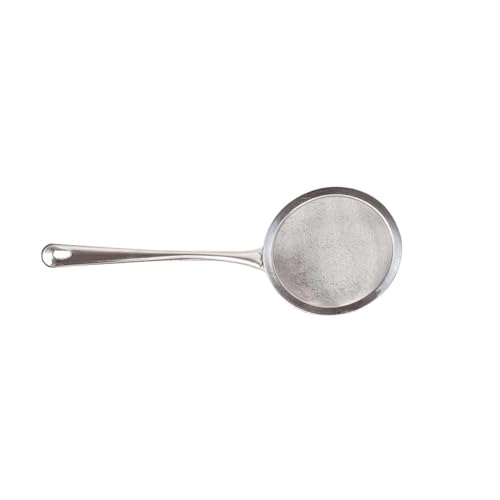 IEEDFJKK Cucchiaio separatore di grasso a maglia fine, resistente alla ruggine, multifunzionale, aggiunta per colino per olio da cucina, cucchiaio schiumarola facile da pulire, schiumarola a rete,