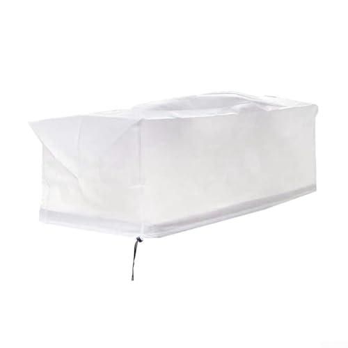 Jotekonoby Housse de protection contre le gel pour plantes d'extérieur – Couverture rectangulaire de protection contre le gel, pour balcon, jardinière, jardin et rebord (100 x 40 x 45 cm)